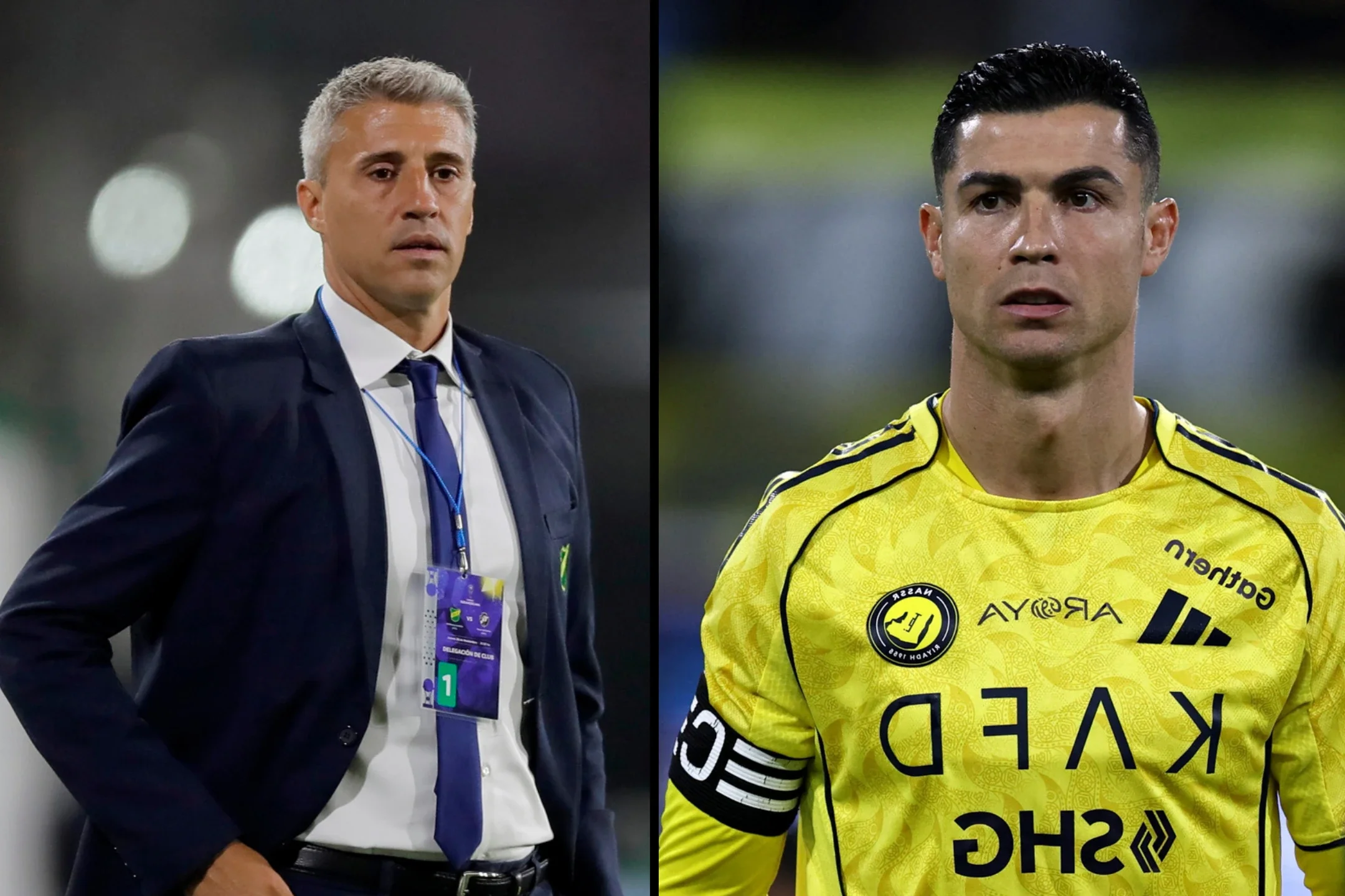 Hernán Crespo confesó lo que le dijo a Cristiano Ronaldo tras dejarlo eliminado