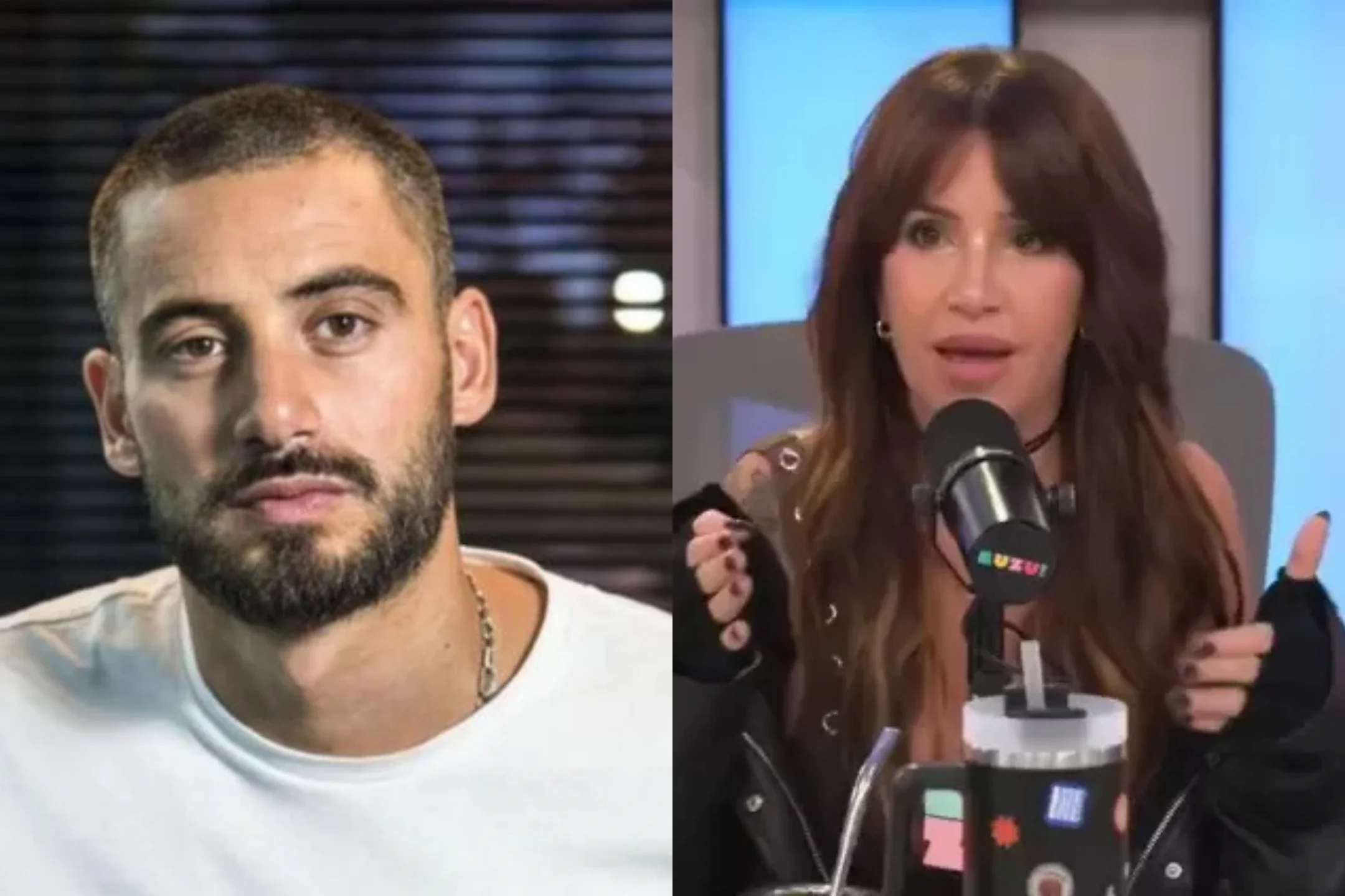 In the midst of the scandal with Florencia Peña, Nico Occhiato and the Luzu staff leave the World Cup