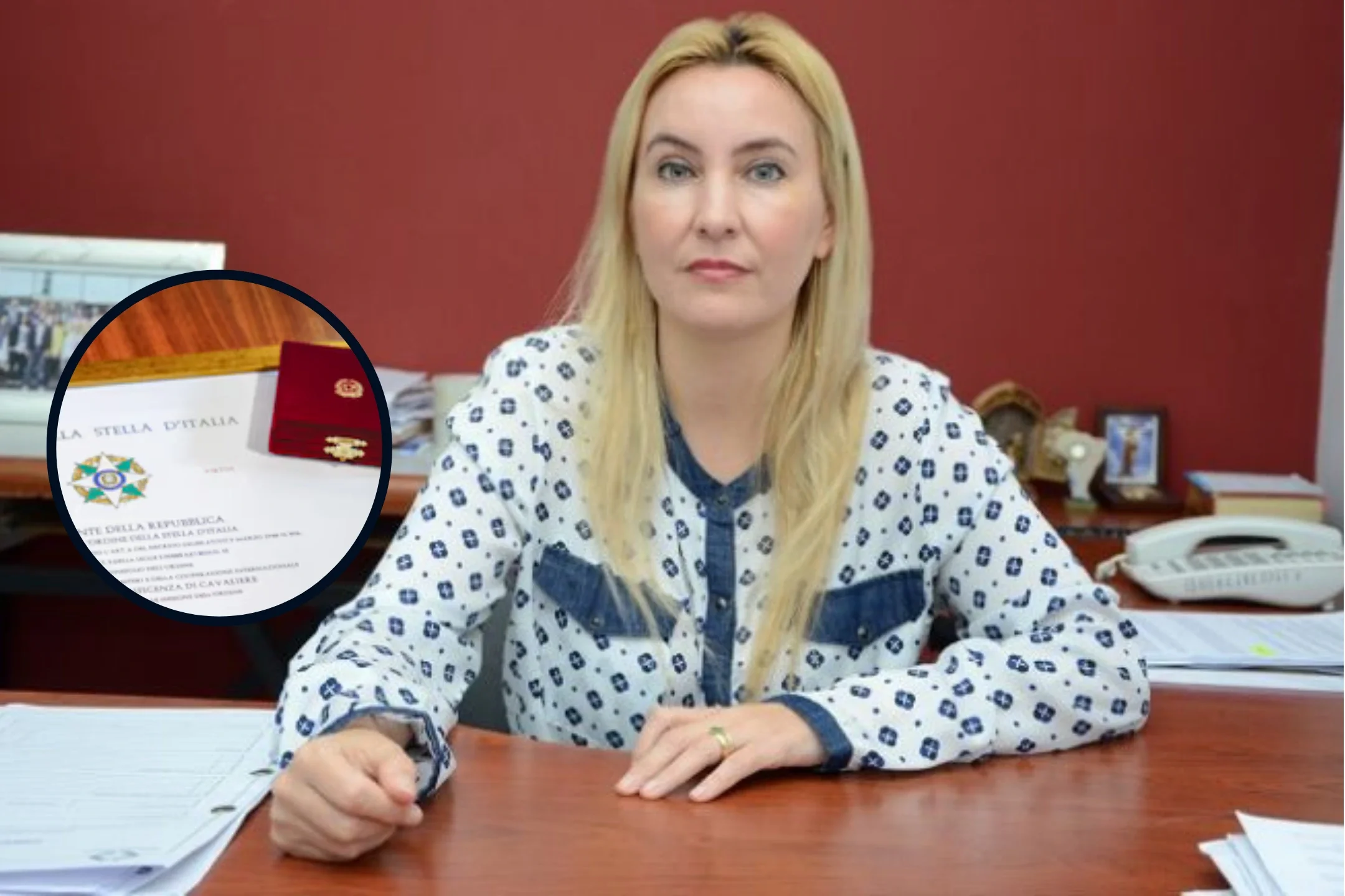 Basada: la fiscal paraguaya Irma Llano es condecorada por Italia por su rol en la cooperación contra el cibercrimen