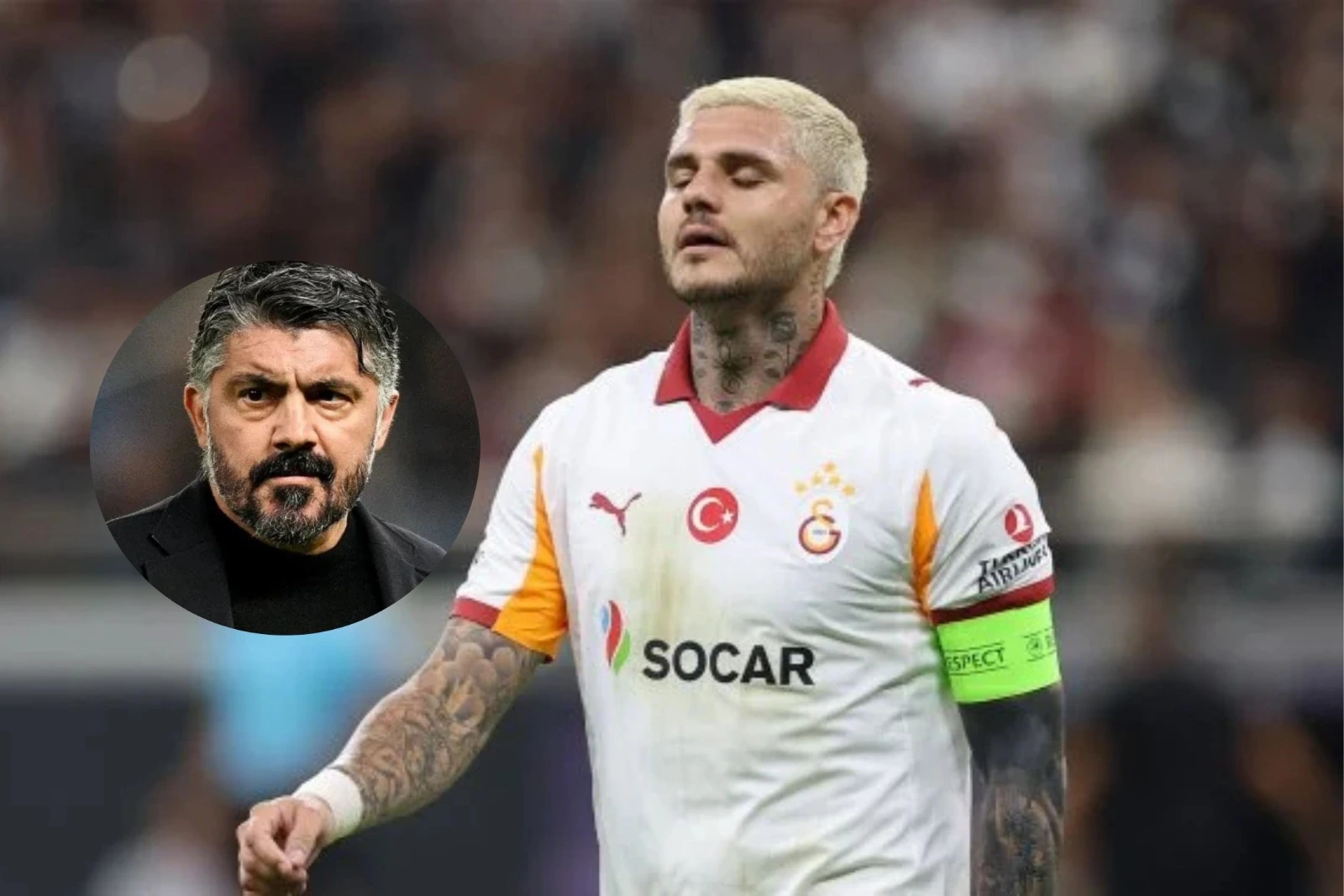 Genaro Gattuso ruled out the arrival of Mauro Icardi to Lazio