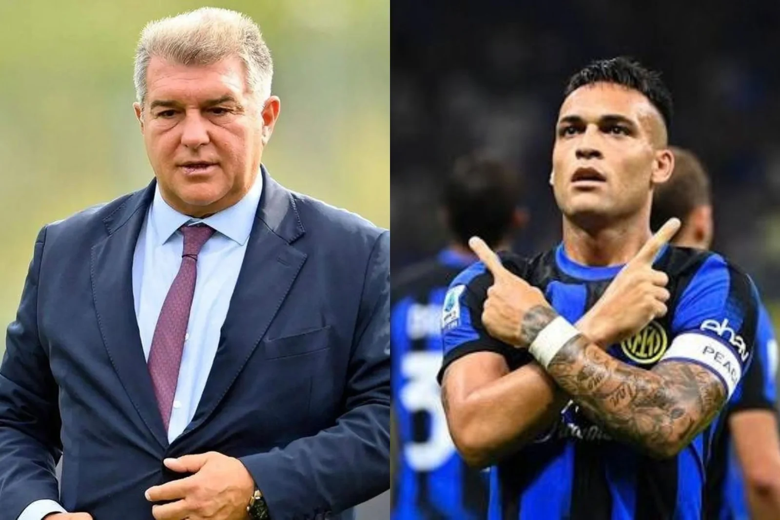Joan Laporta se refirió a por qué Lautaro Martínez no llegó al Barcelona