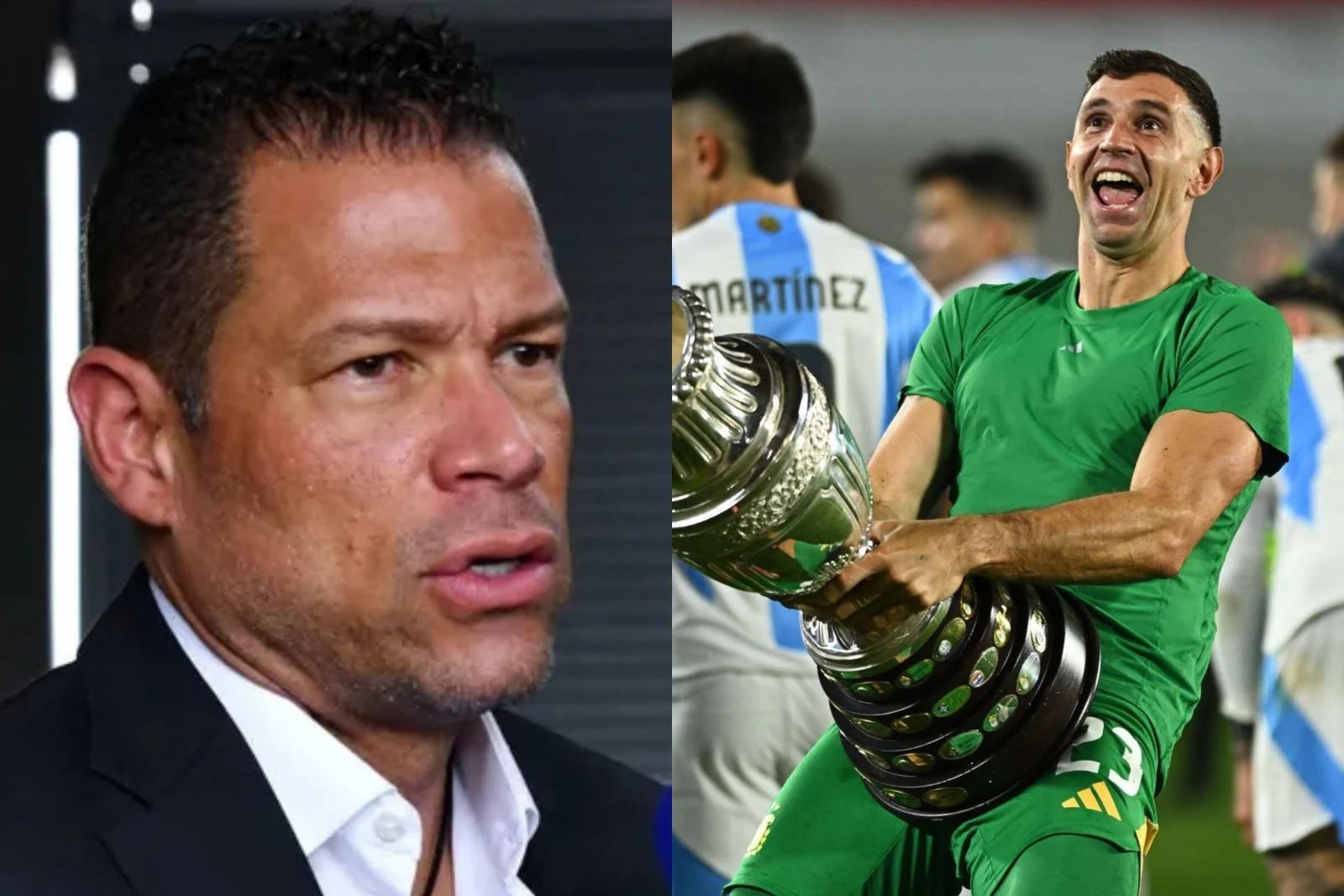 Óscar Córdoba apuntó contra la actitud del “Dibu” Martínez a la hora de atajar: “No comparto su estilo”