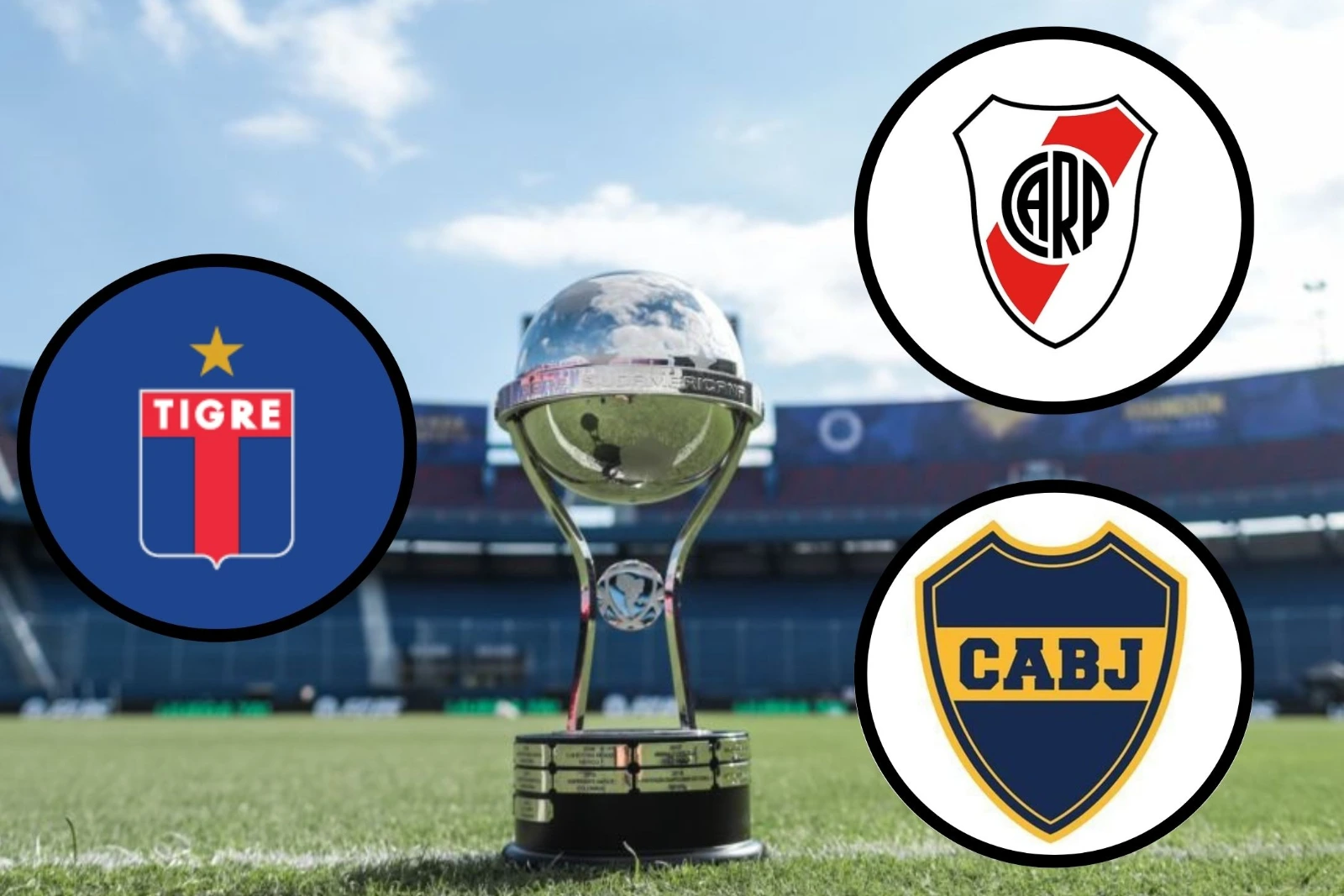 Boca, River y Tigre ya tienen días y horarios definidos para jugar los octavos de final de la Copa Sudamericana