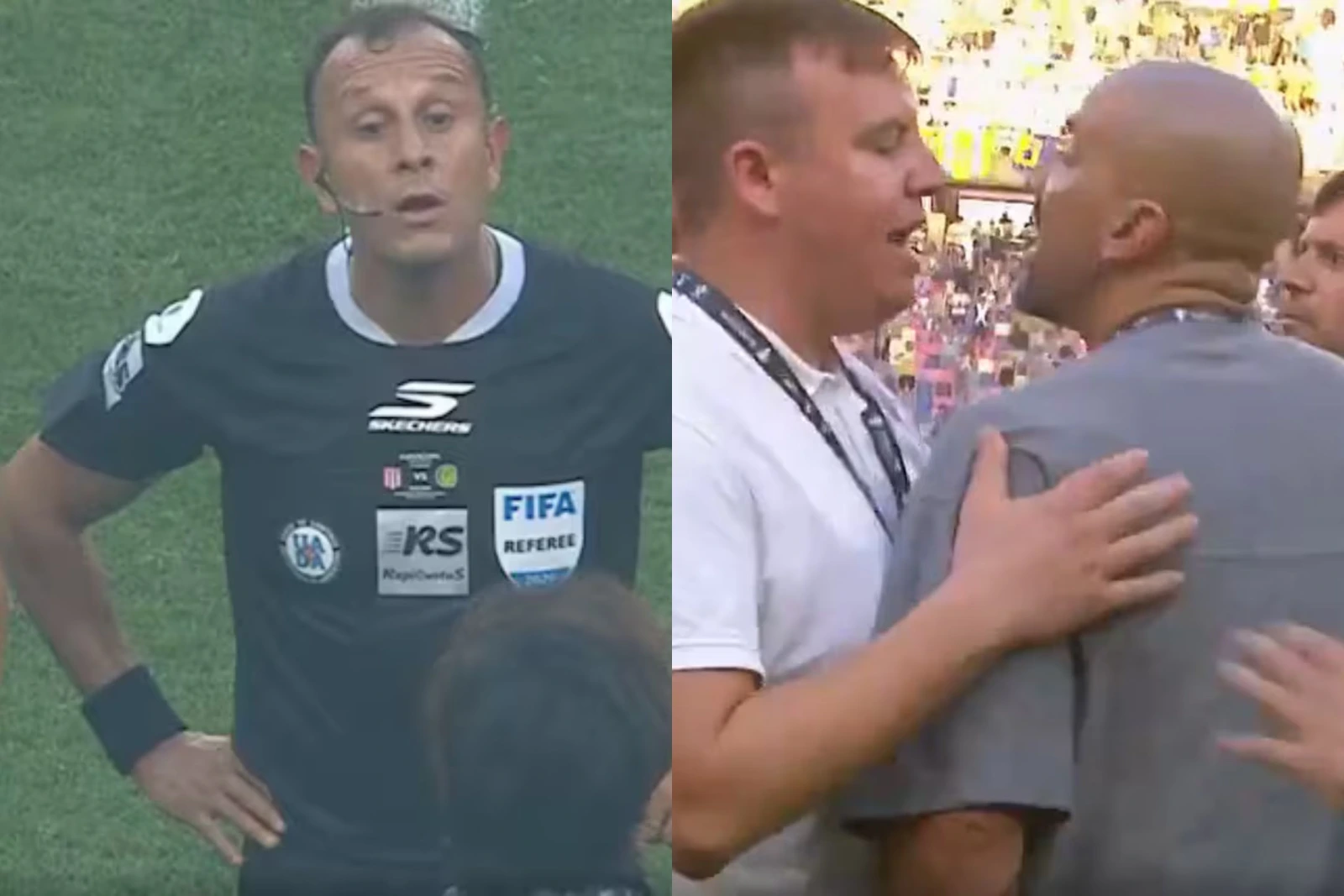 Qué dice el informe arbitral de Darío Herrera tras la polémica con Juan Sebastián Verón
