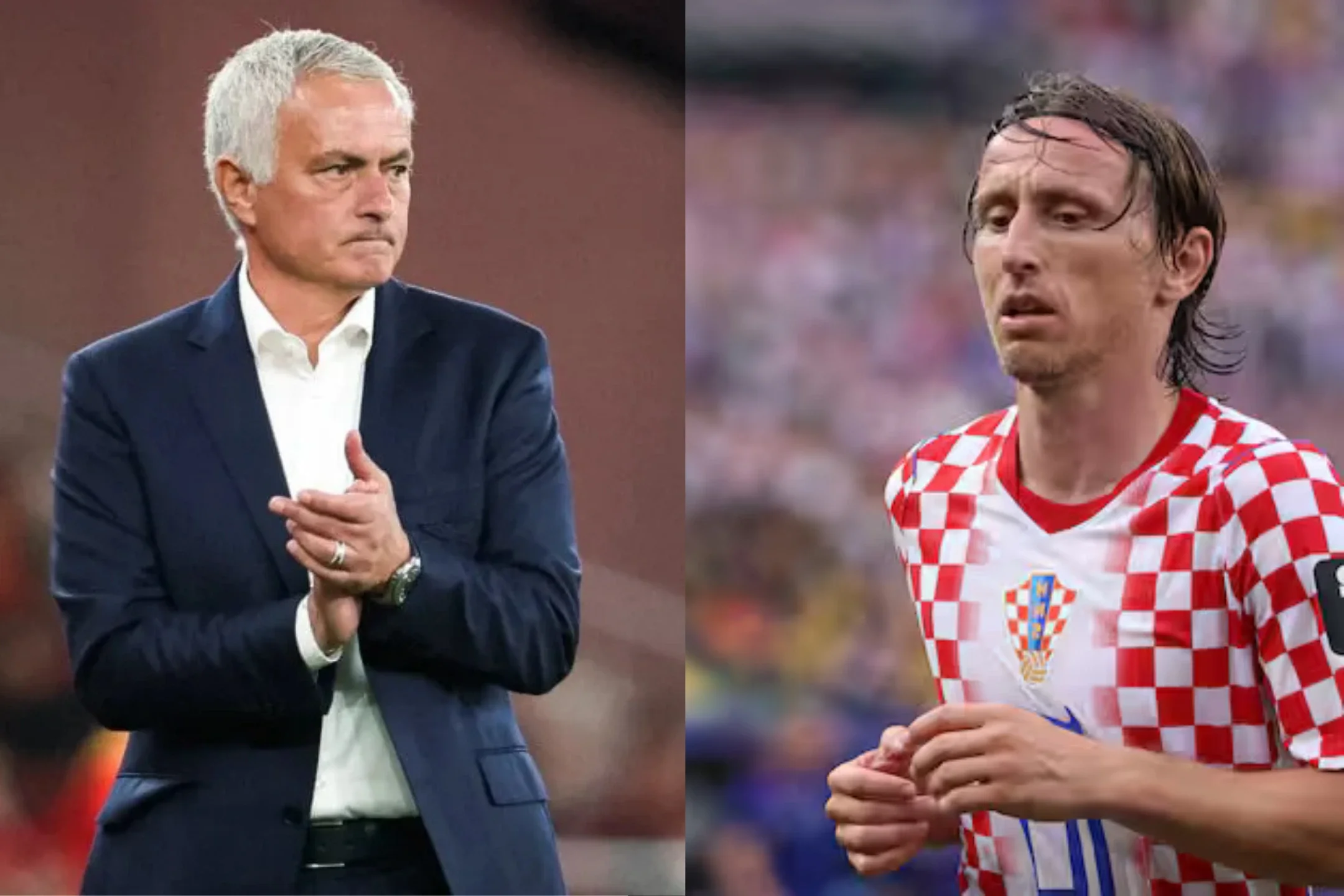 Luka Modrić joked with Mourinho and asked him not to call him to return to Real Madrid