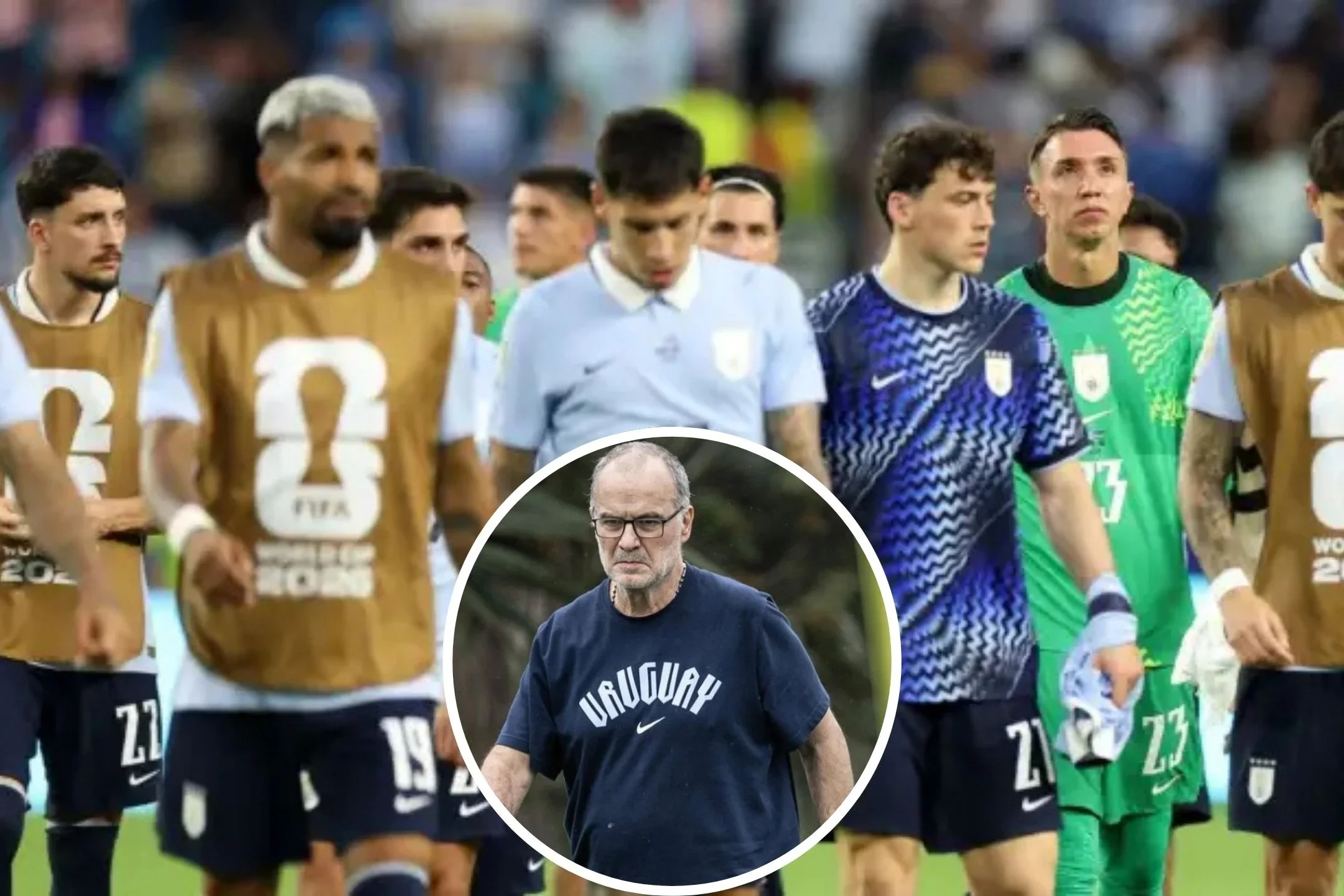 Like Argentina against Sampaoli in 2018: four leaders of the Uruguayan national team stood up to Bielsa