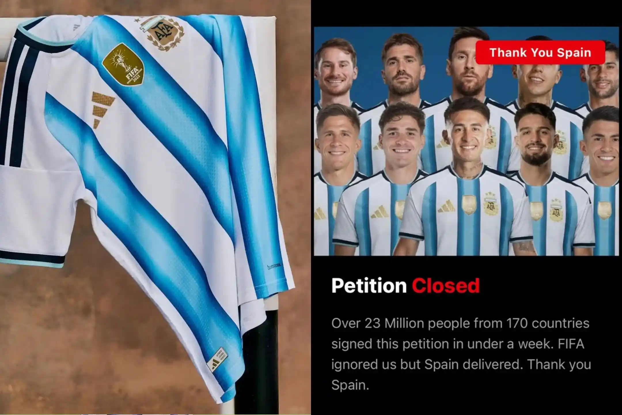 Crece la junta de firmas para excluir a la Selección Argentina de los próximos mundiales