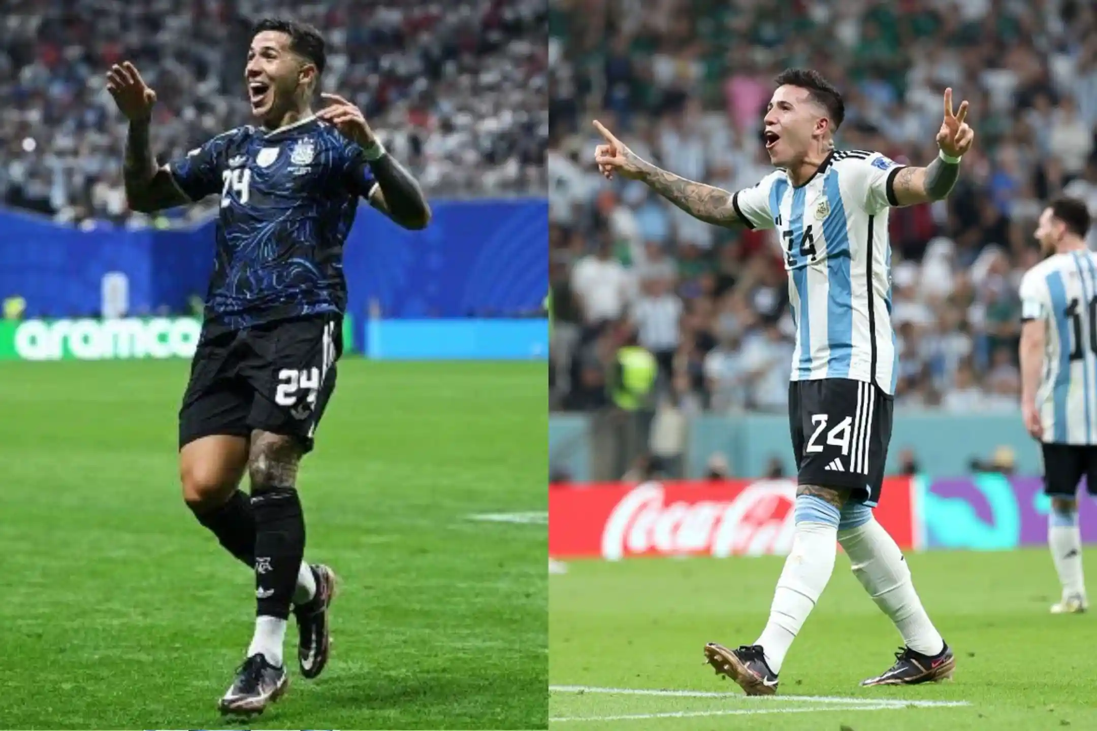 Enzo Fernández y un amuleto del 2022: el cambio de botines que llamó la atención antes del partido frente a Inglaterra