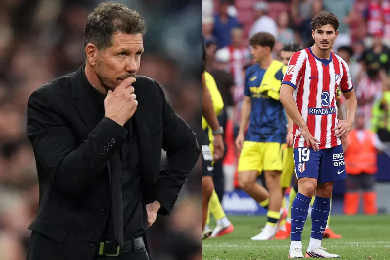 El “Cholo” Simeone habló de Julián Álvarez antes del debut del Atlético Madrid en Champions