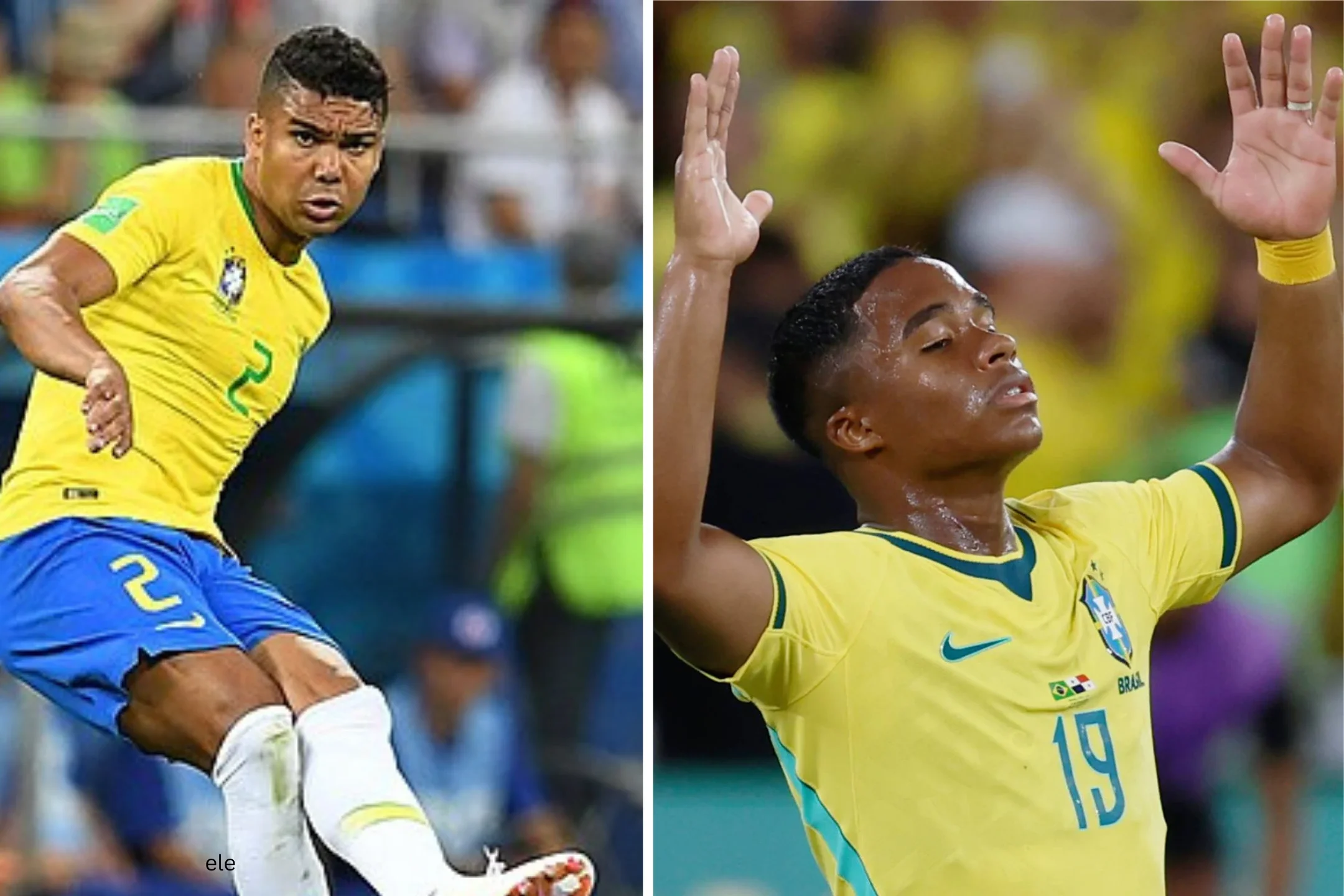 La dura patada de Casemiro a Endrick que puso tenso a Brasil