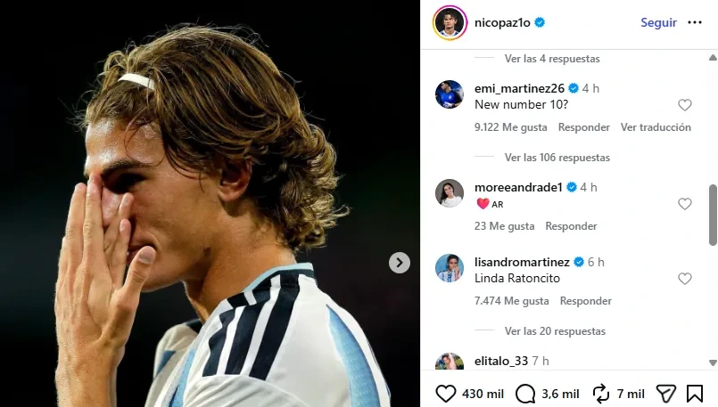 El comentario del "Dibu" Martínez que encendió la ilusión