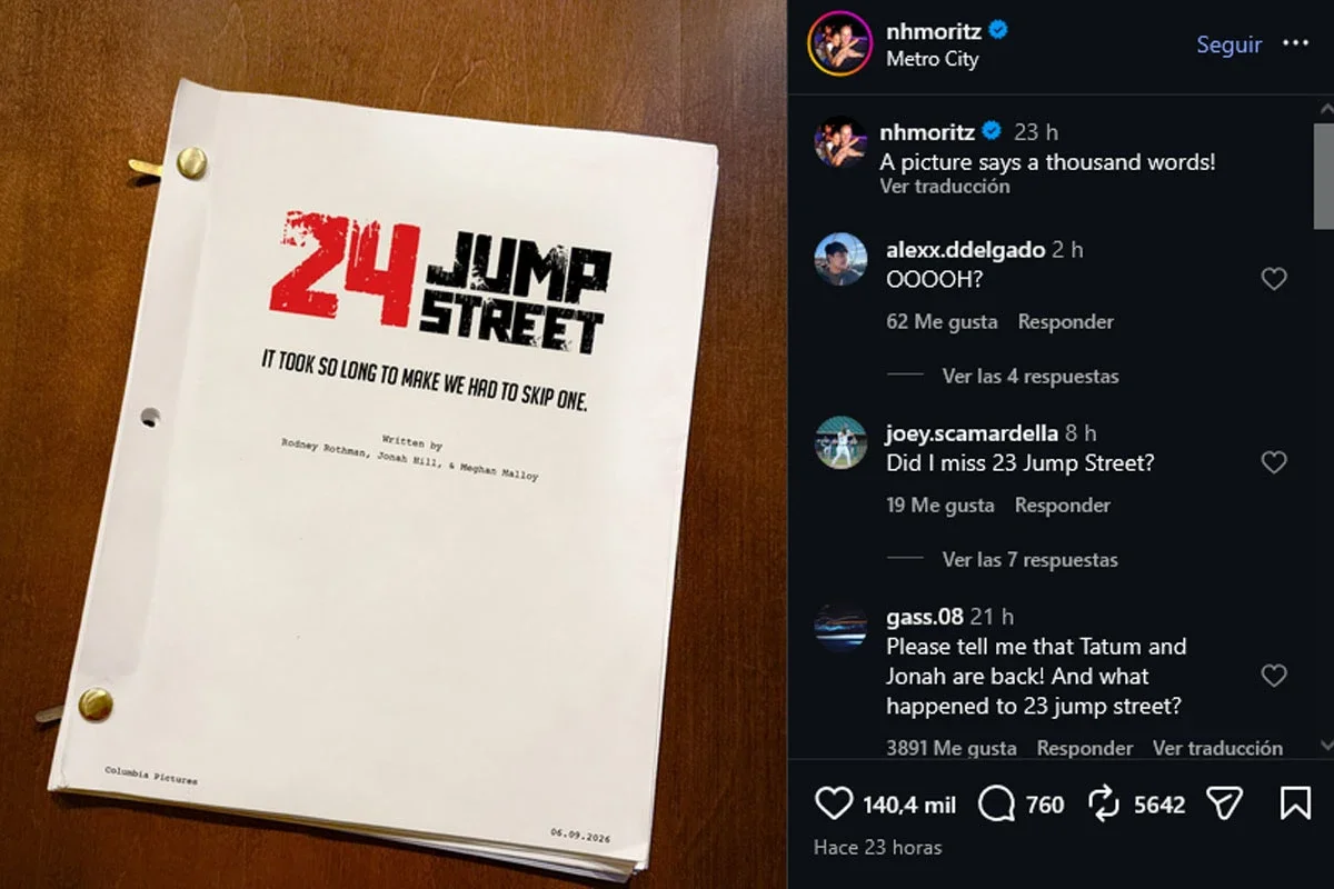 Por qué la película se llamará 24 Jump Street y no 23 Jump Street
