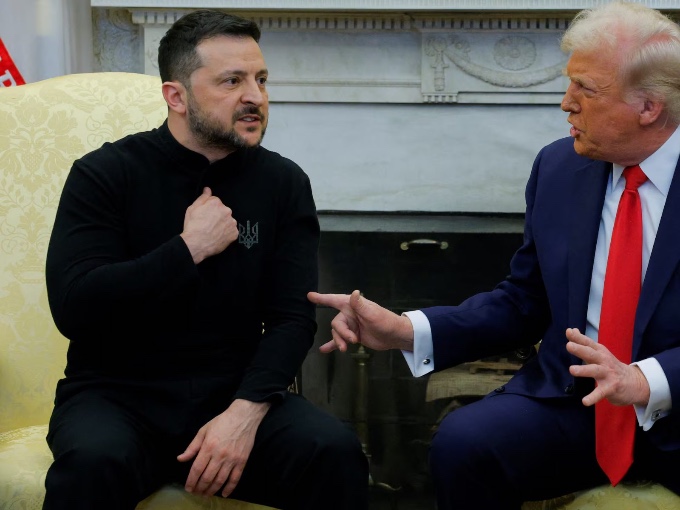 Trump aseguró que Putin tiene más ganas de negociar la paz que Zelenski y volvió a criticar a Kiev.