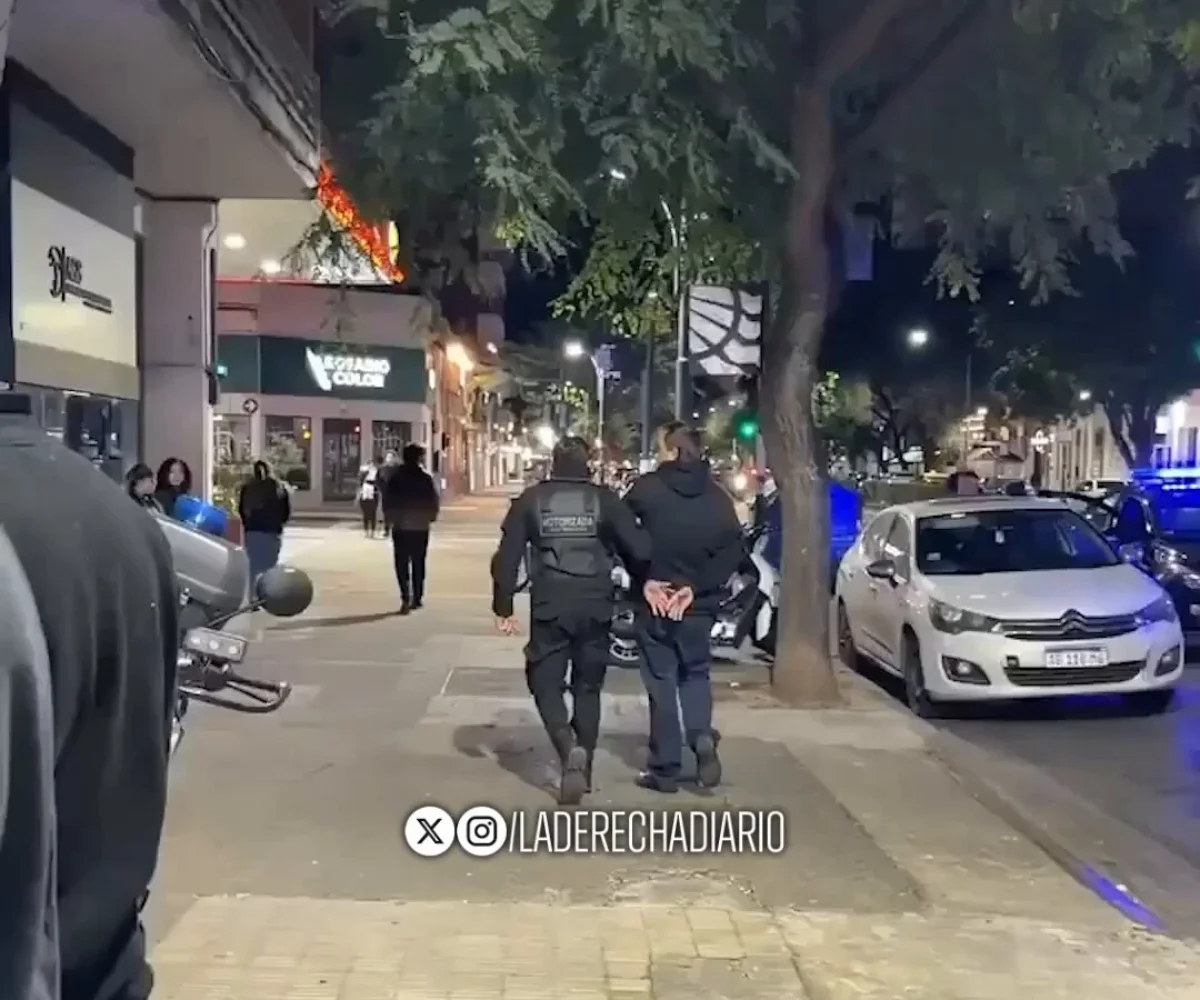 El kirchnerista detenido.