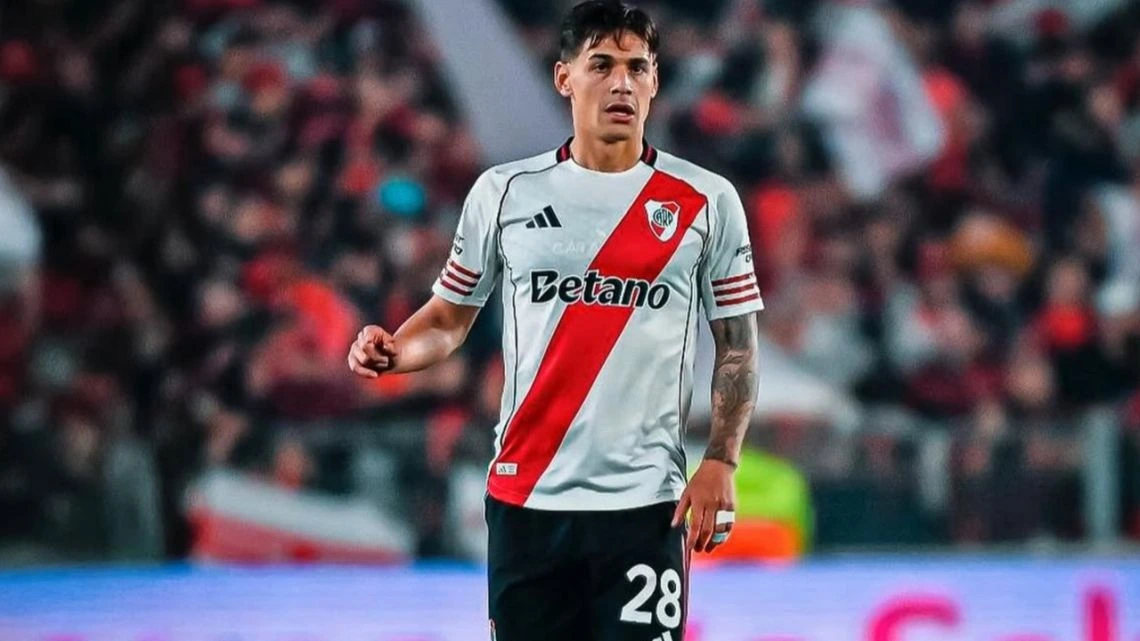 Lucas Martínez Quarta, uno de los más resistidos por el hincha de River