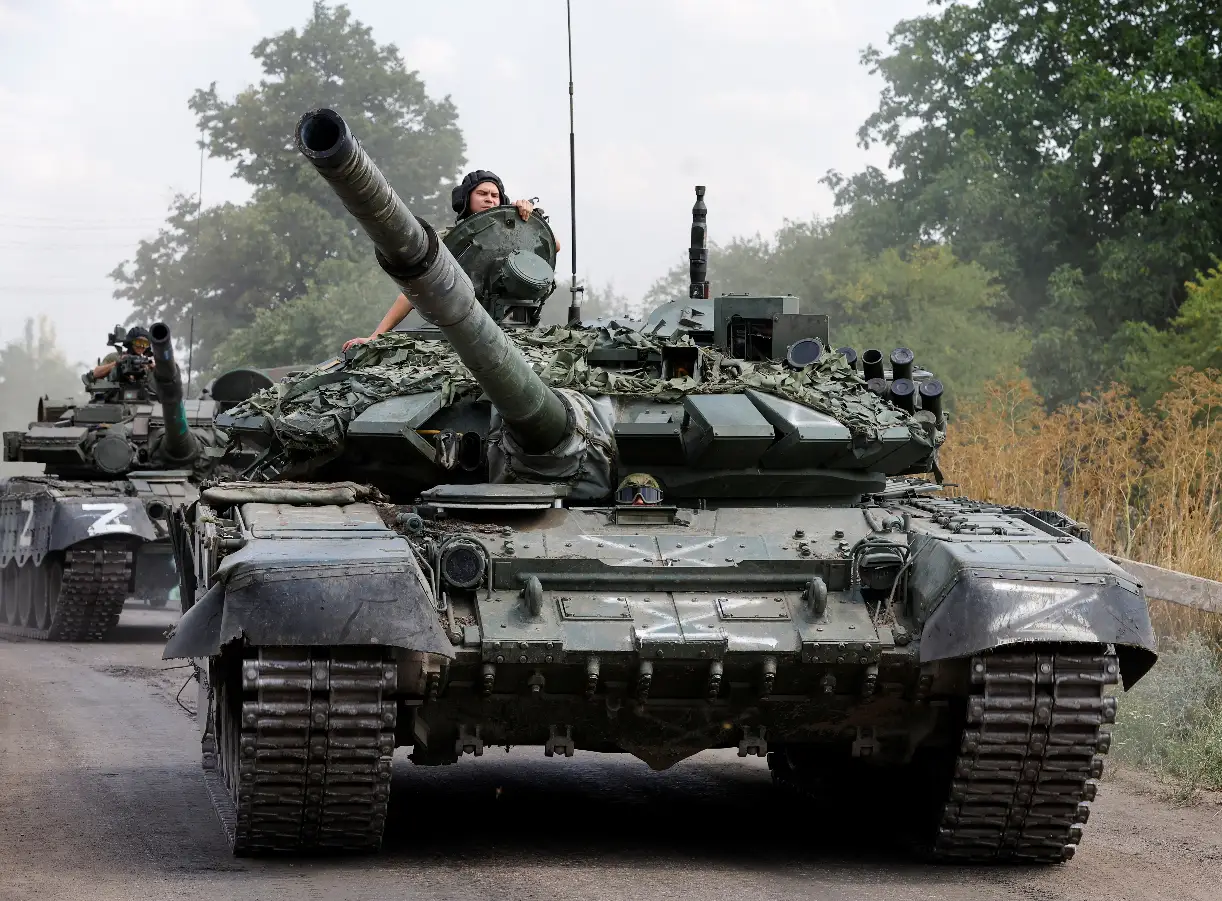 Tanques rusos.