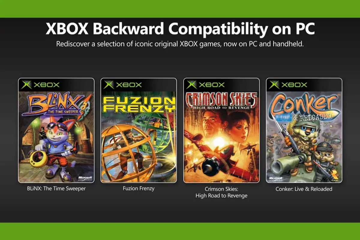 Con qué juegos arranca la retrocompatibilidad en PC