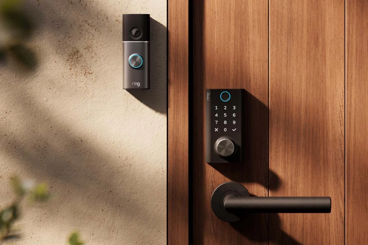 Ring presentó una cerradura inteligente y nuevas cámaras