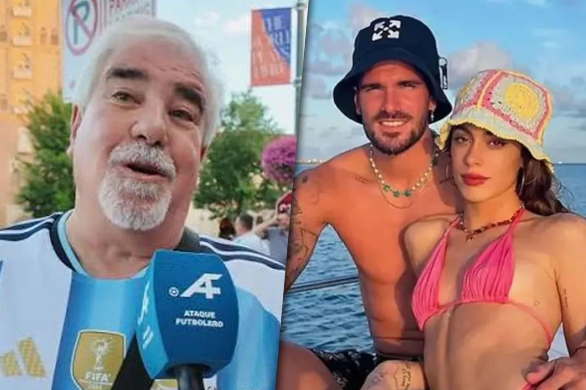 El papá de Rodrigo De Paul habló sobre Tini Stoessel y un posible casamiento