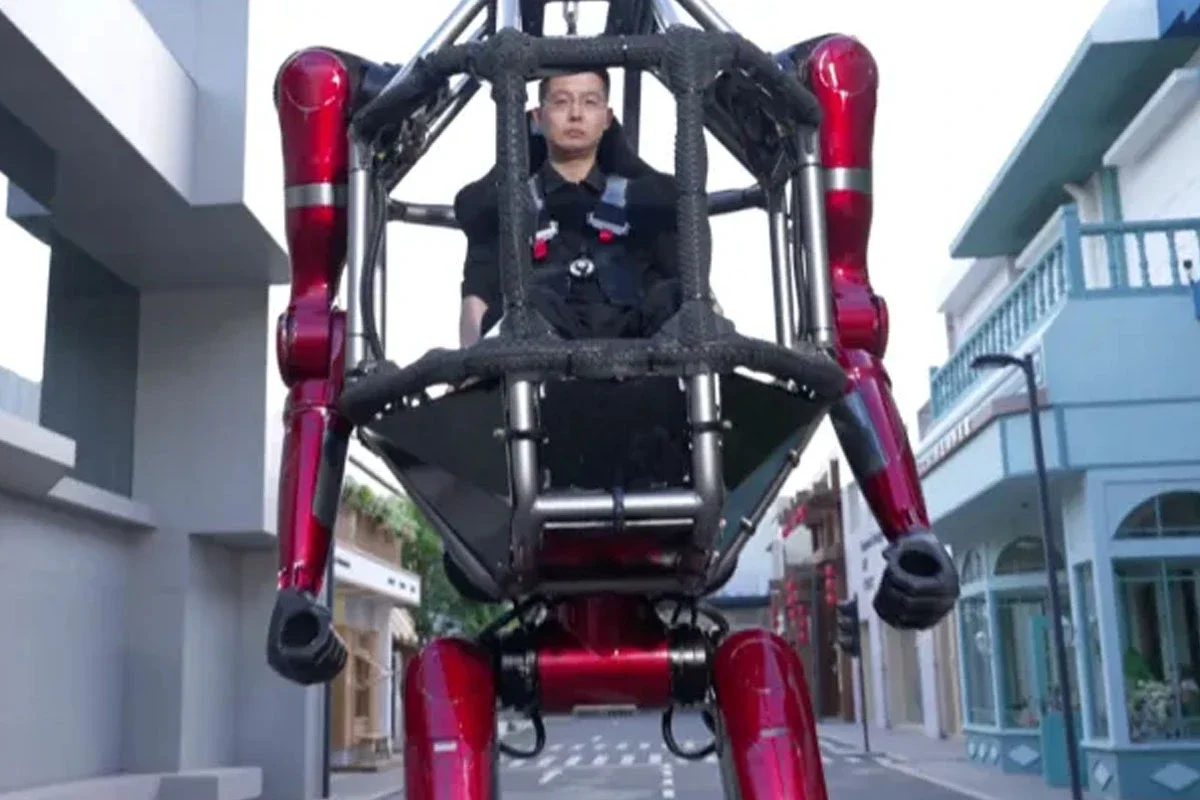 El enorme dispositivo fue diseñado para movilidad urbana y transporte civil
