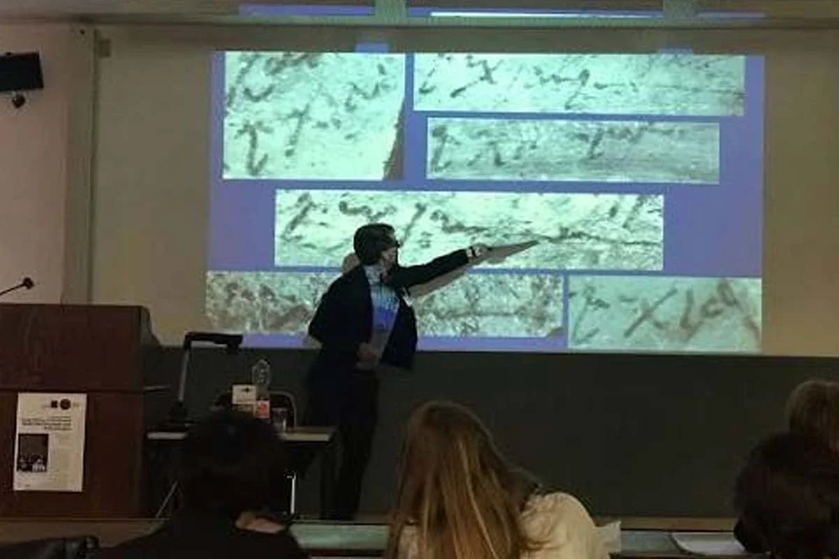 Rodney Ast, academic director of the Institute of Papyrology