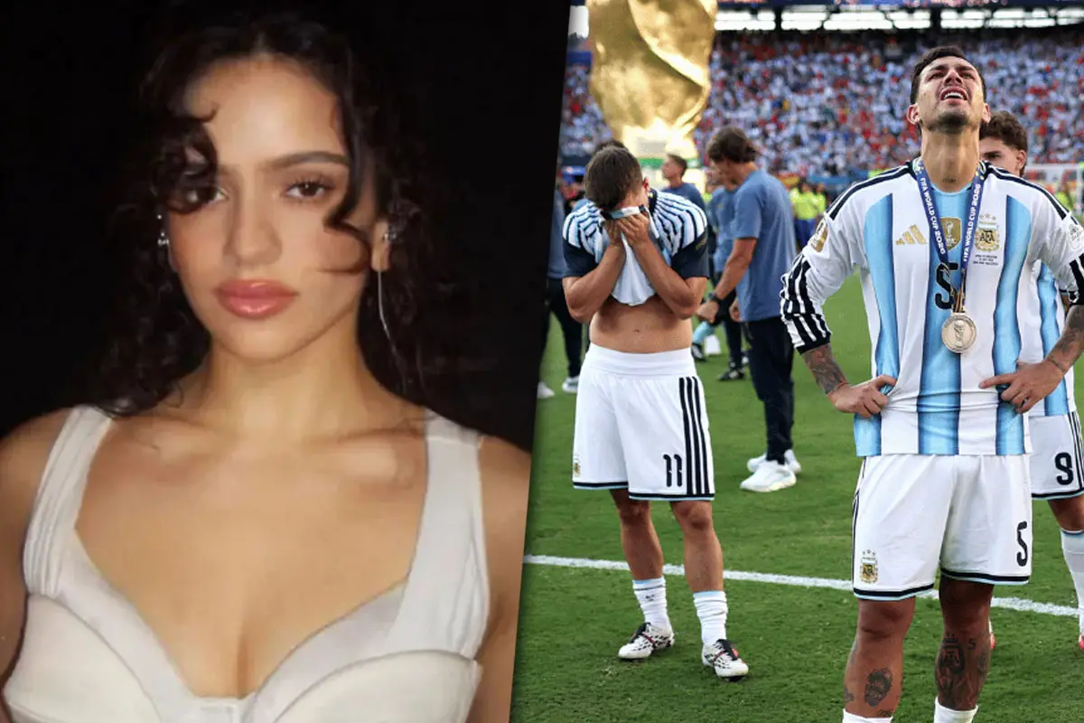 Rosalía sparked criticism after sharing a video mocking the Argentine National Team for the World Cup final