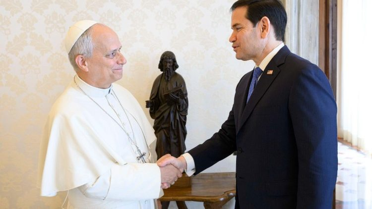During his tour of Italy, Rubio also met with Pope Leo XIV and emphasized the relationship between the Vatican and the United States.