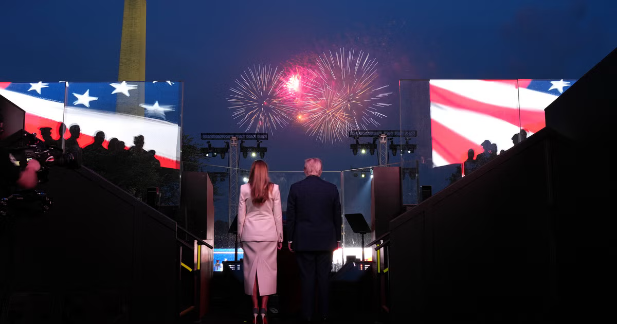 Trump is preparing to hold a giant rally in Washington for the 250th birthday of the USA.
