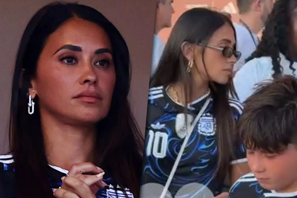 Así fue la salida de Antonela Roccuzzo tras la final del Mundial