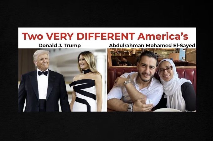The image shared by Trump on social media