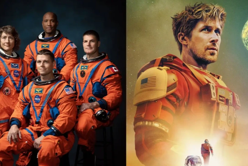 La tripulación de Artemis II se inspiró con “Proyecto Salvación” antes de viajar a la Luna