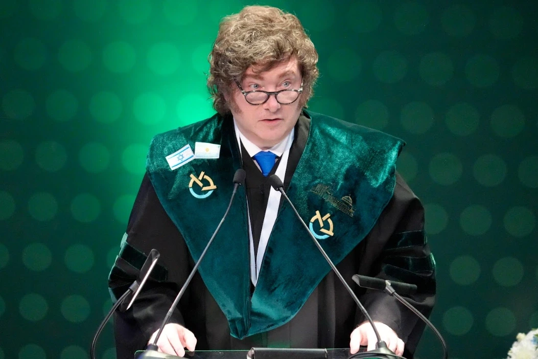 Milei en Israel: “No podemos convivir con quienes nos quieren matar”