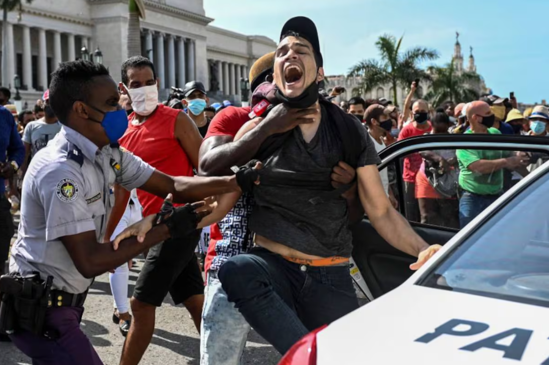 Protestas en Cuba