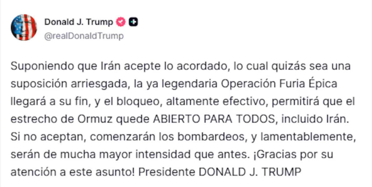 Trump's message