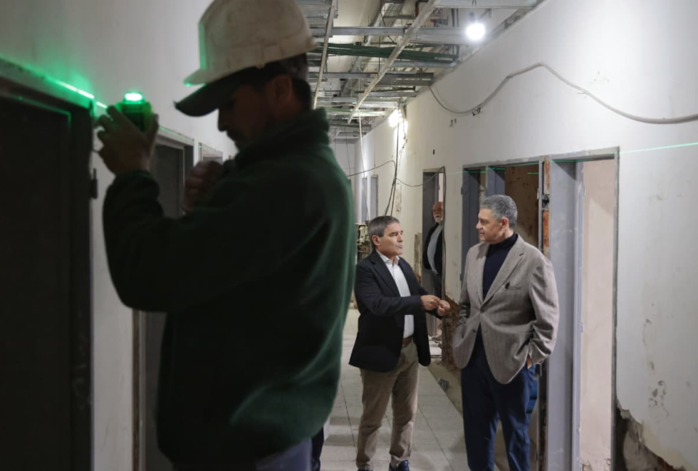 Macri en el Hospital Fernández
