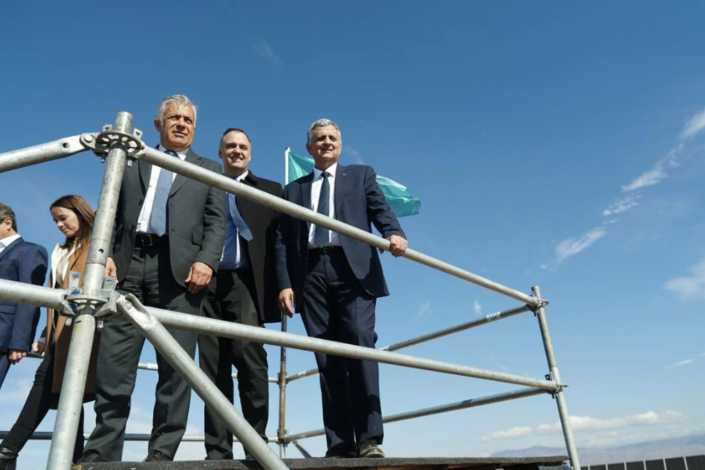 Alfredo Cornejo consolidó a Mendoza como polo energético con la inauguración del primer proyecto del RIGI