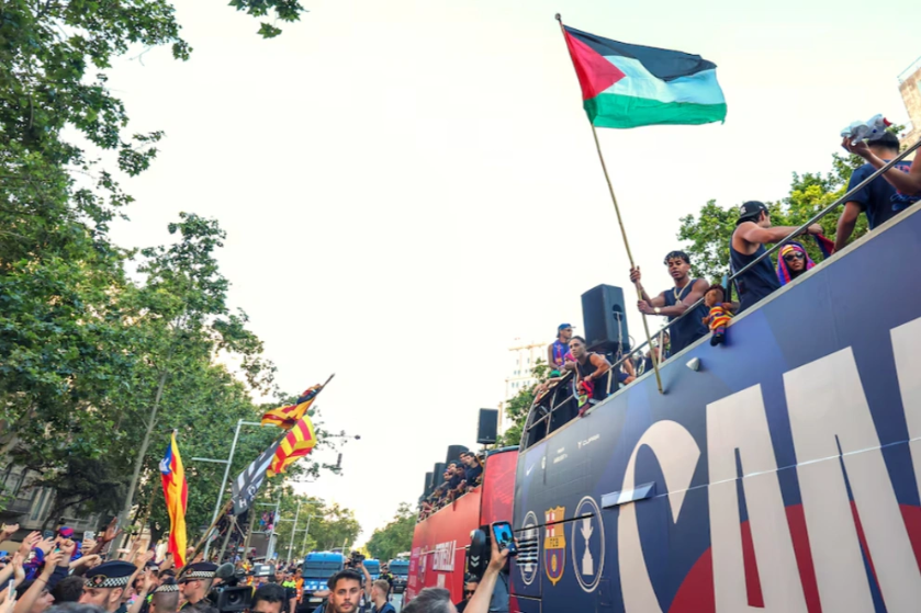 El Gobierno de Israel cuestionó a Lamine Yamal por fomentar el odio a Israel y pidió una respuesta del Barcelona