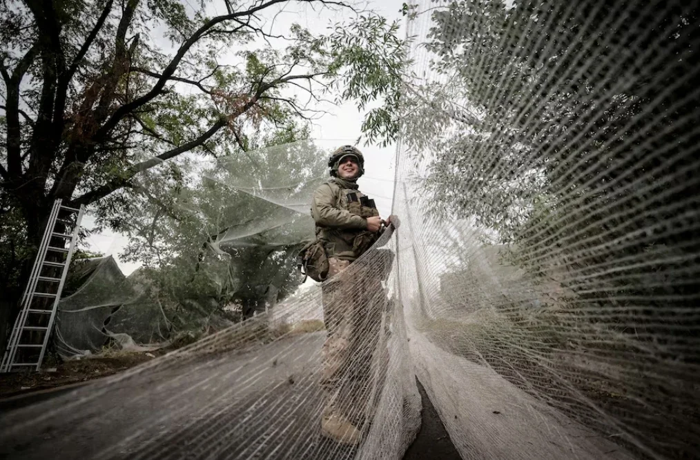 The training included drones and electronic warfare.