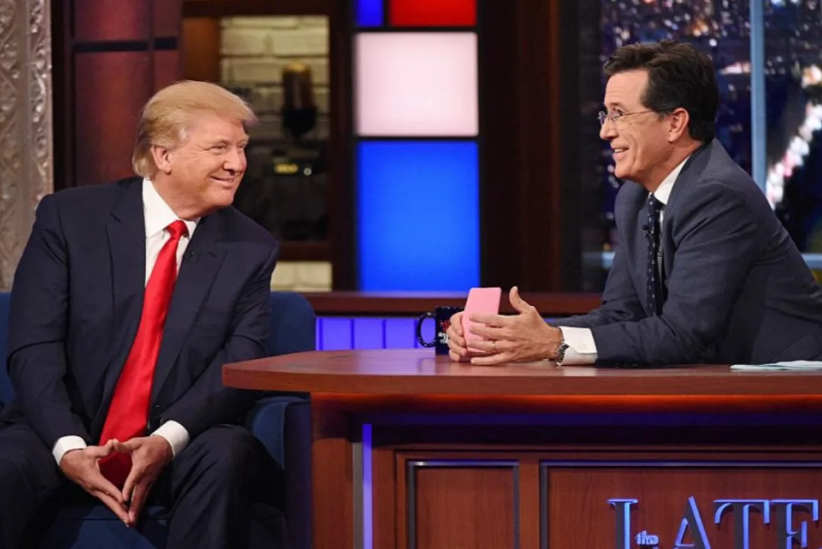 Trump liquidó a Stephen Colbert tras la cancelación de su show: “Sin talento, sin rating y sin vida”