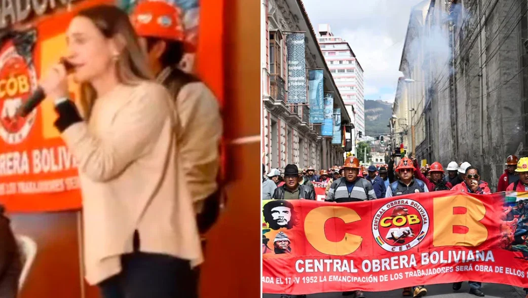 Bolivia expulsó a una dirigente comunista argentina por participar en protestas contra Rodrigo Paz
