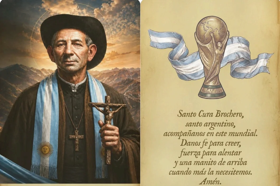 Córdoba impulsa una campaña para pedirle al Cura Brochero por la Selección Argentina