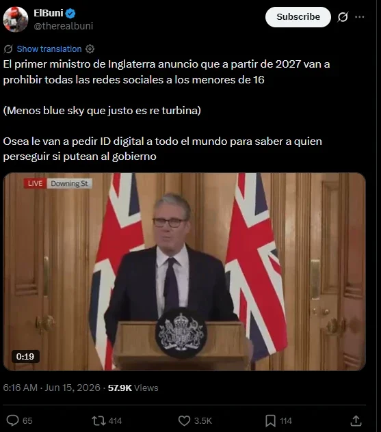 La censura en UK