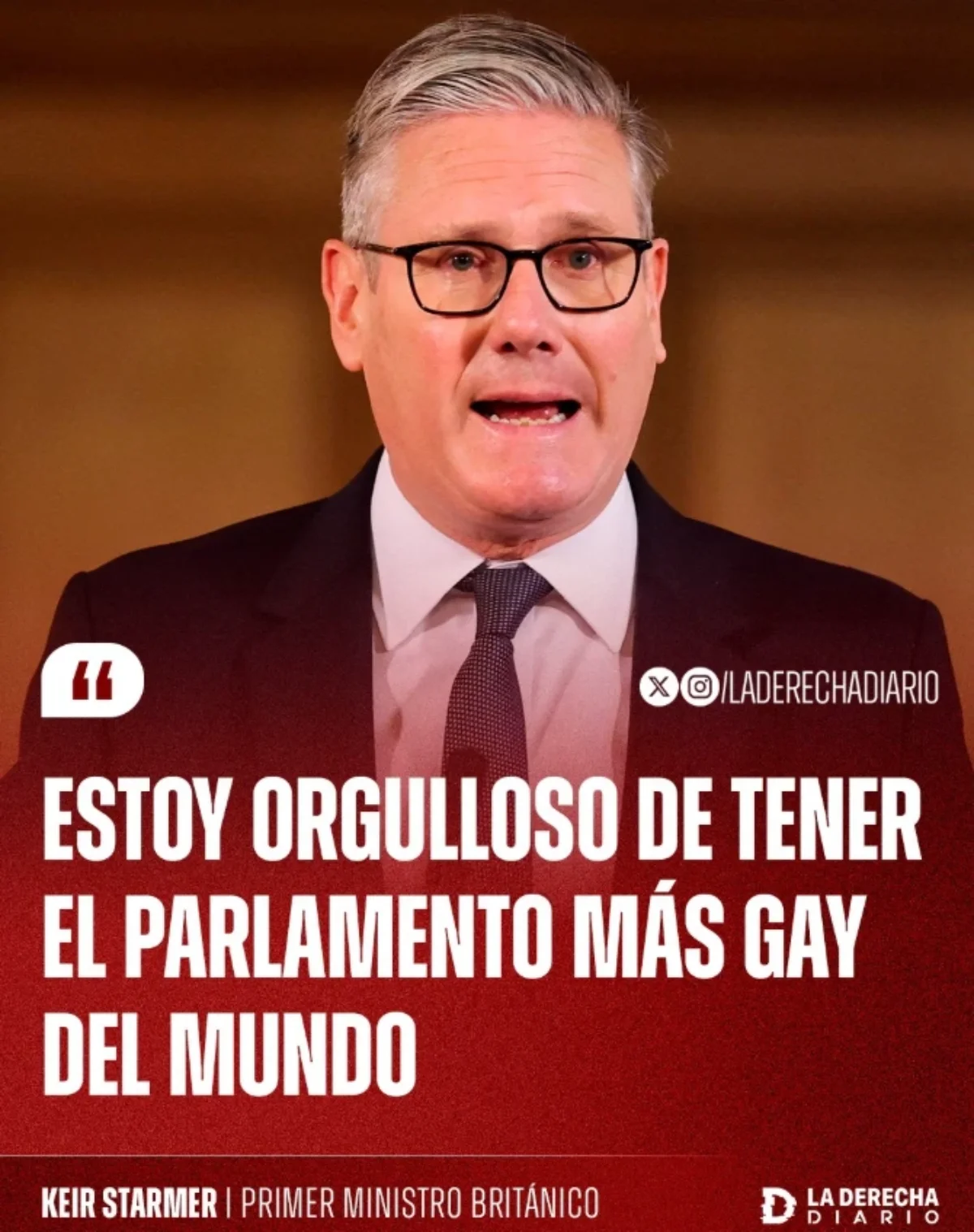 Starmer volvió a reivindicar la agenda woke