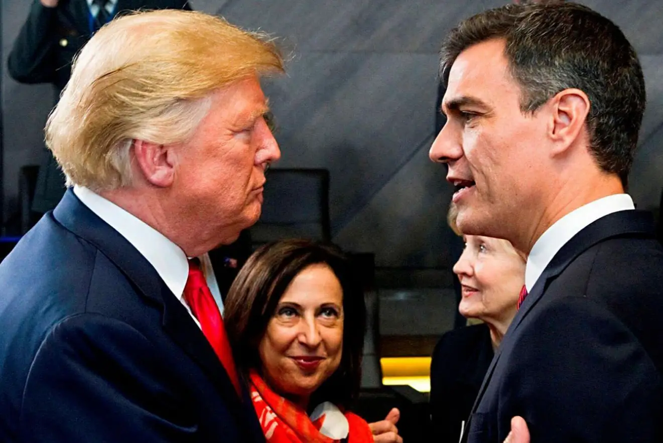 Trump ordena frenar todo el comercio con España y acusa a Sánchez de incumplir su cuota con la OTAN