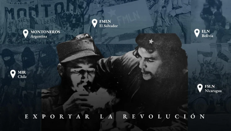 The report links Cuba to guerrillas and revolutionary movements in Latin America
