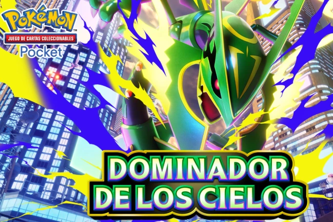 Pokémon TCG Pocket launches Sky Dominator with Mega-Rayquaza as the protagonist