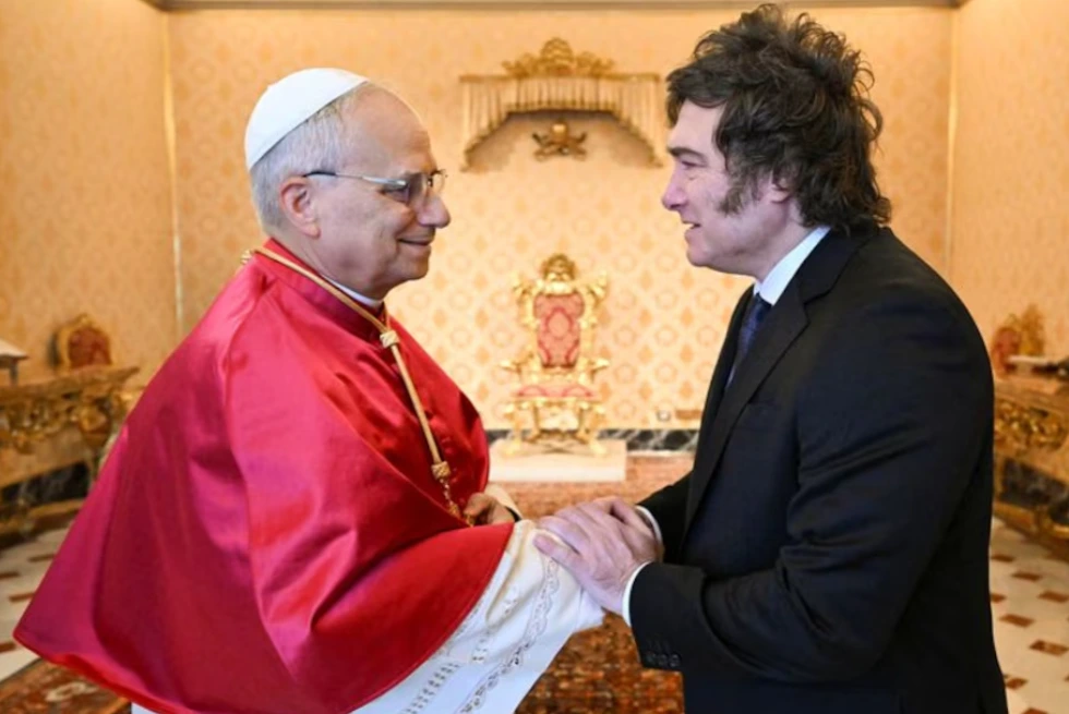 Milei celebró la visita del papa León XIV a la Argentina: "Una visita histórica para todos los argentinos"