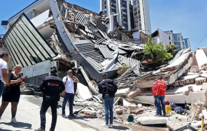 A mission in one of the most affected areas