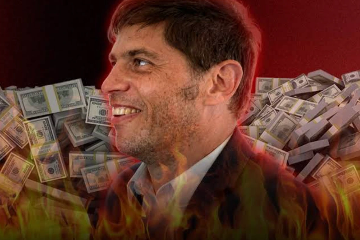 Kicillof se patinó la plata en programas inutiles y ahora le reclama fondos a Milei para enfrentar El Niño