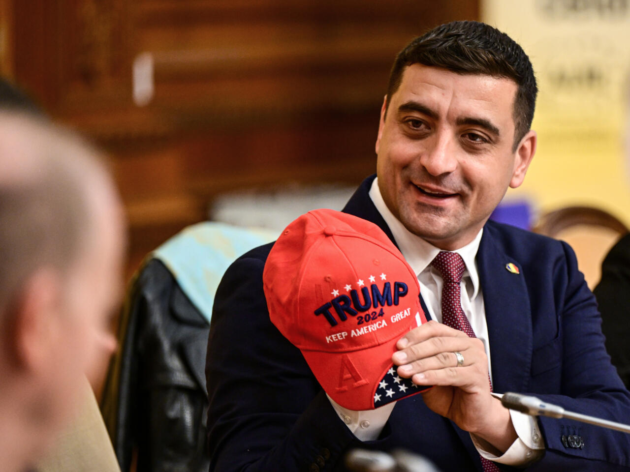The right-wing George Simion is currently leading the polls to win the elections